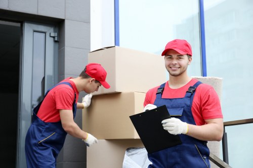 Home moving planning in Brookgreen with packed boxes