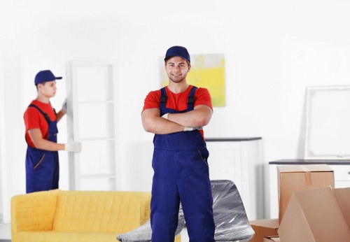 Different types of packing boxes used for moving in Brookgreen