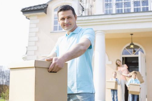 Professional movers reducing downtime during a Brookgreen office move
