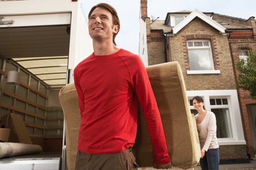 Local man with a van service in Brookgreen on a residential street