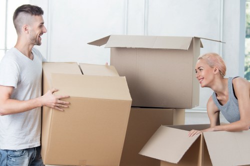 Local movers loading items carefully for a Brookgreen relocation