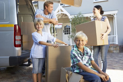 Loaded moving truck ready for a Brookgreen home or office move