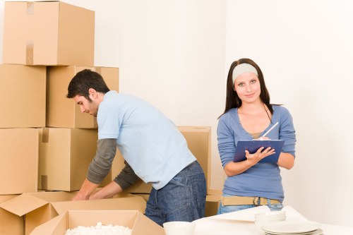 Protective wrapping and safe loading for a Brookgreen move