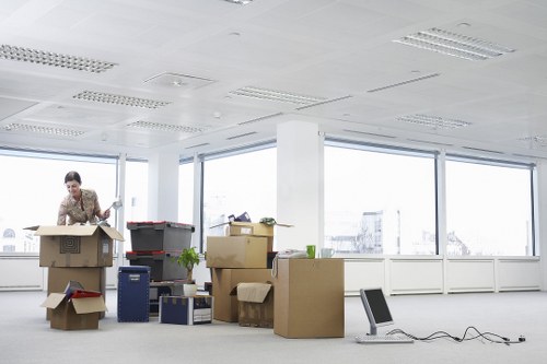 Preparing office equipment and furniture for a Brookgreen office move