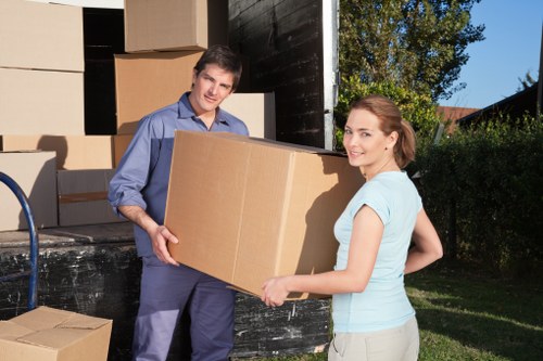Packing and moving office furniture for a Brookgreen business relocation